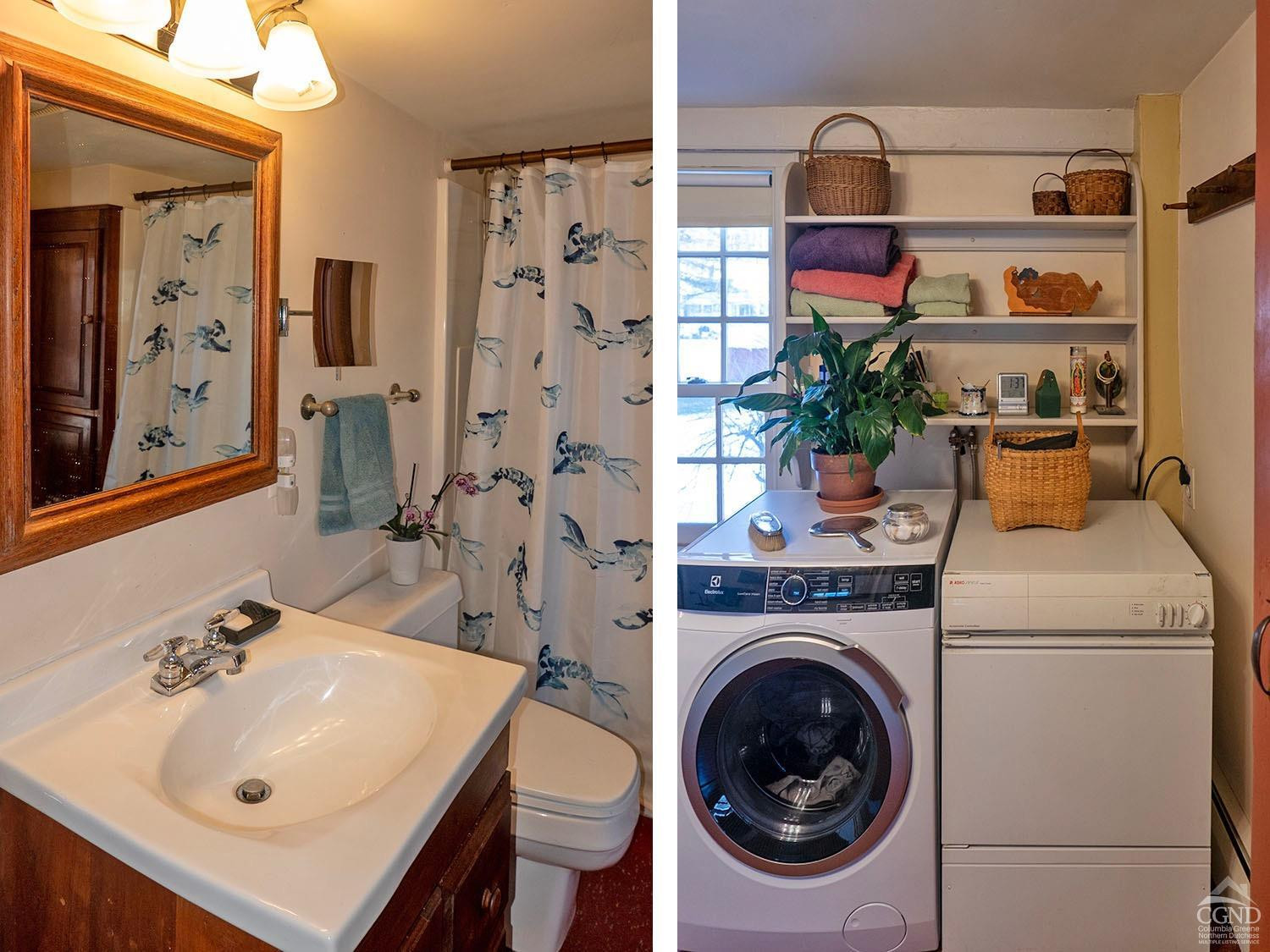 2216 County Rte 5 Canaan, NY 12029 - Photo 17 of 28 a utility room with dryer and washer