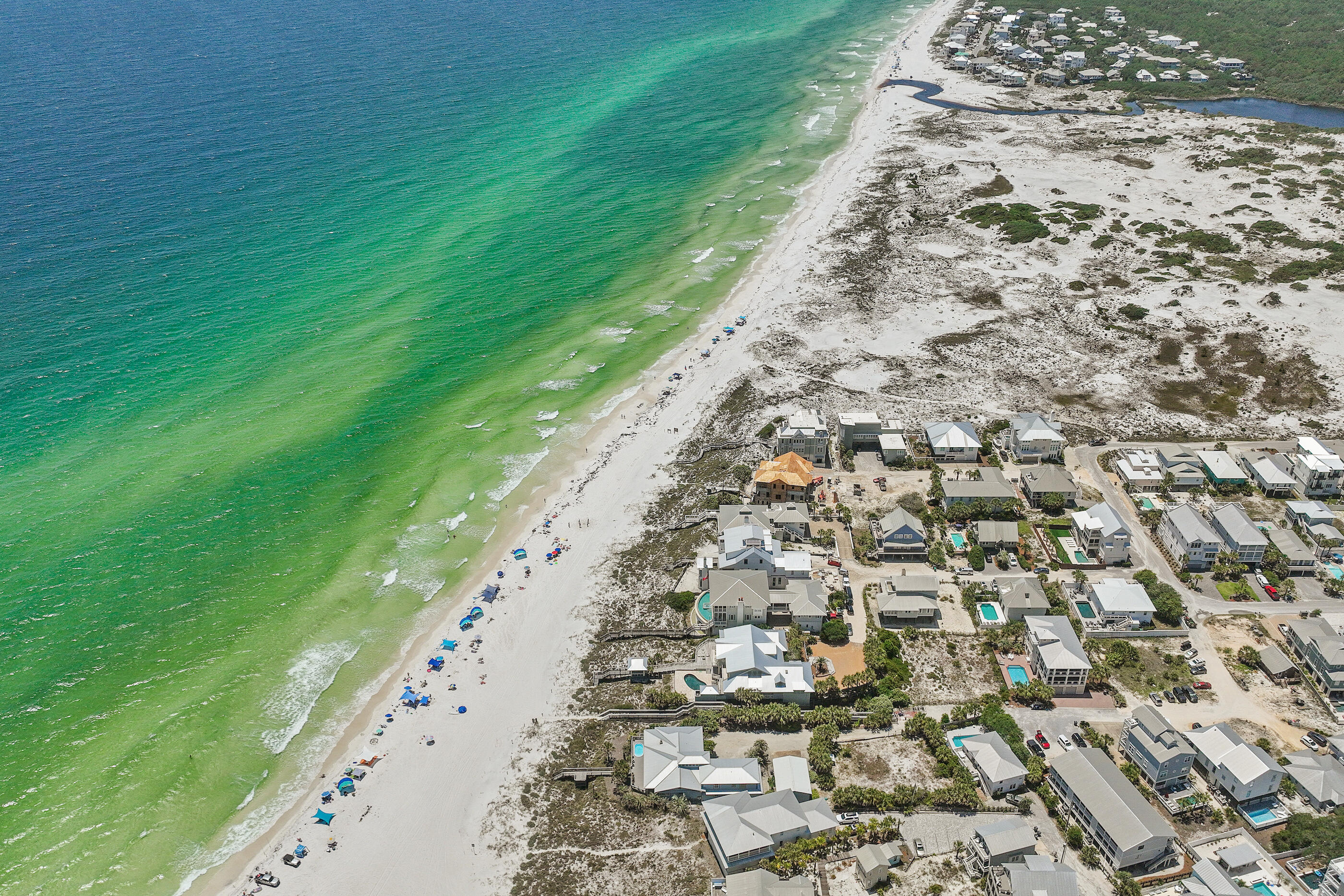 115 Sandy Lane Santa Rosa Beach, FL 32459 - Photo 15 of 18 a view of a garden with a pathway
