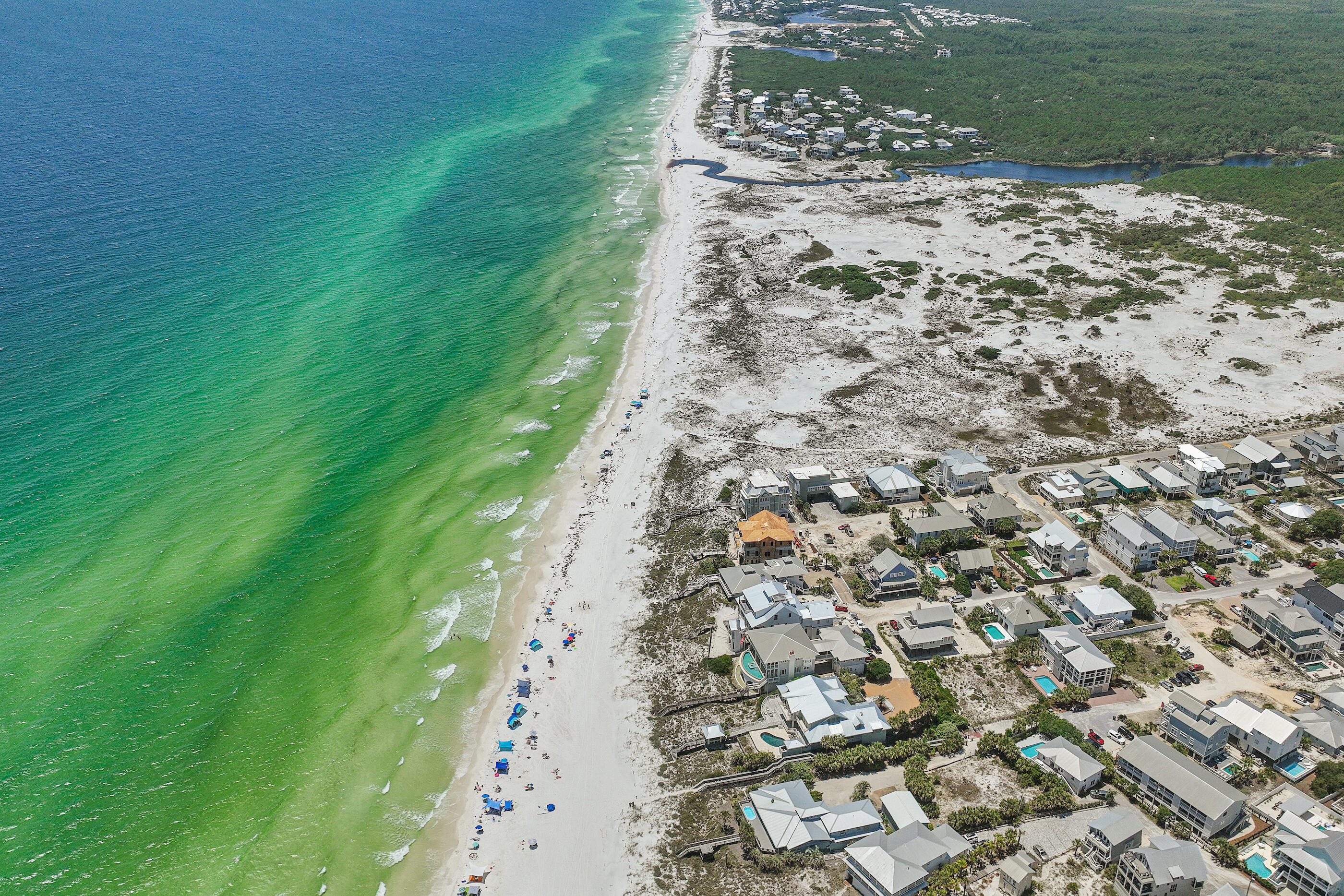 115 Sandy Lane Santa Rosa Beach, FL 32459 - Photo 16 of 18 a view of a yard with an outdoor space