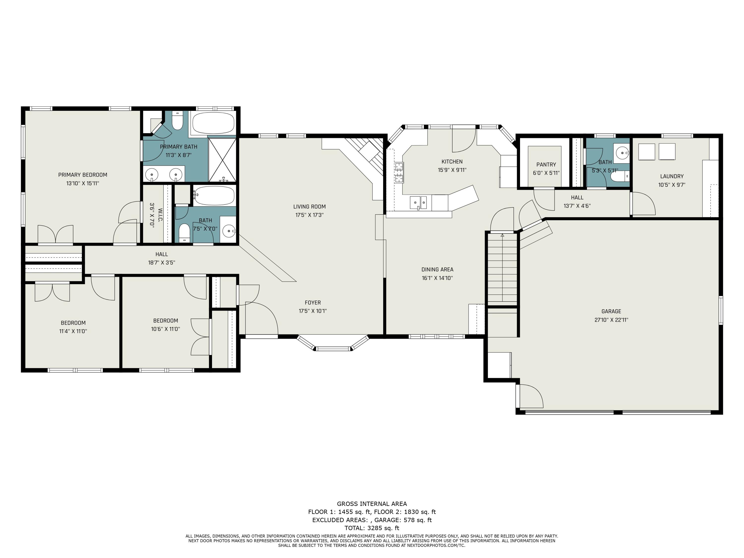 1321 Amherst Road Niles, MI 49120 - Photo 31 of 32 Main Level Floorplan