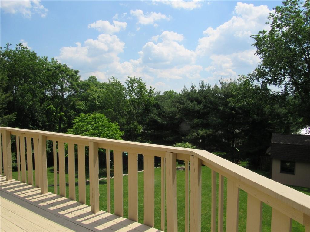 119 Eastern Drive Lower Burrell, PA 15068 - Photo 21 of 24 a balcony with wooden floor and fence