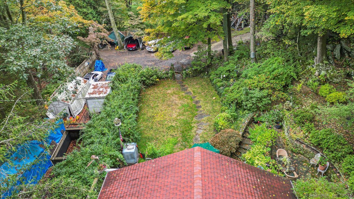 54 Mountain Road Wilton, CT 06897 - Photo 6 of 27 an aerial view of a house with a yard