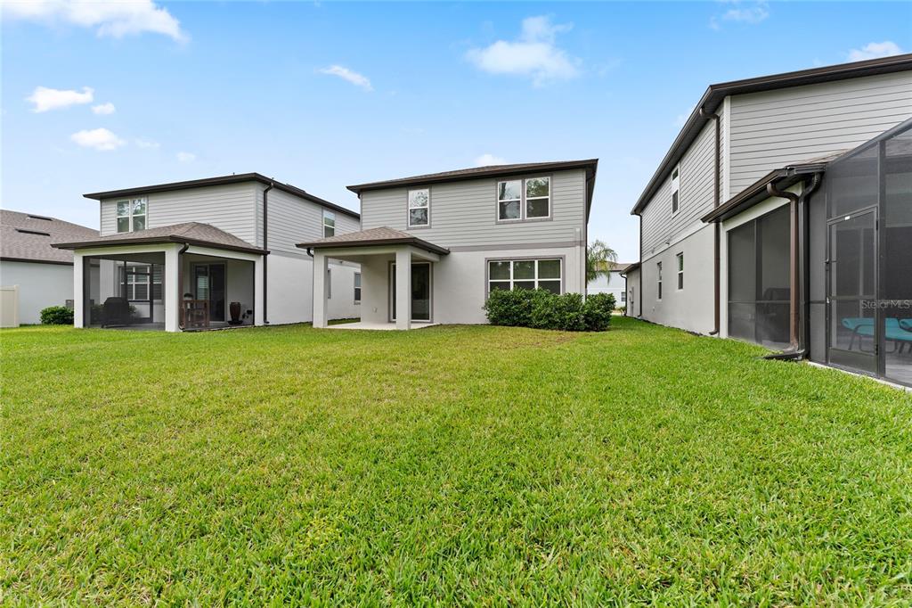 20602 Monza Loop Land O Lakes, FL 34638 - Photo 35 of 44 a front view of house with yard and green space