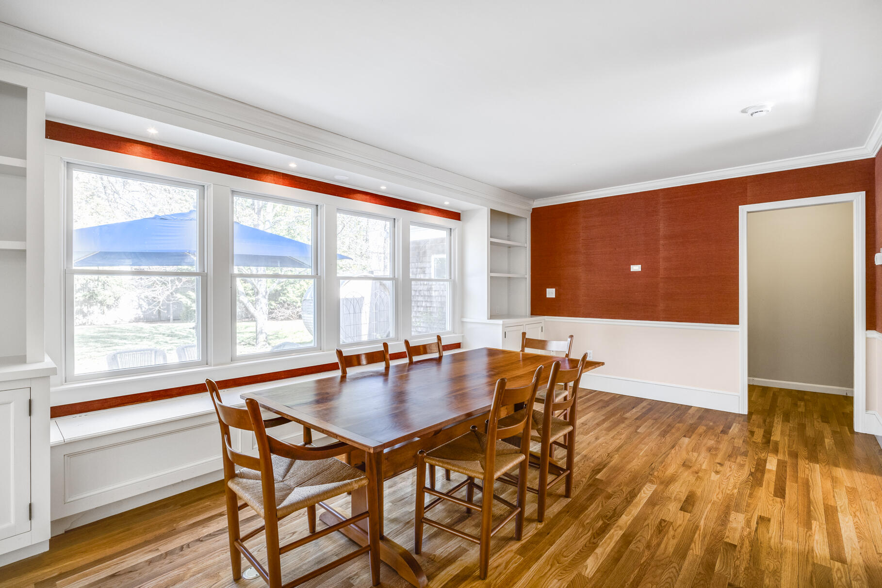 25 Blanid Road Osterville, MA 02655 - Photo 12 of 27 a dining room with furniture and wooden floor