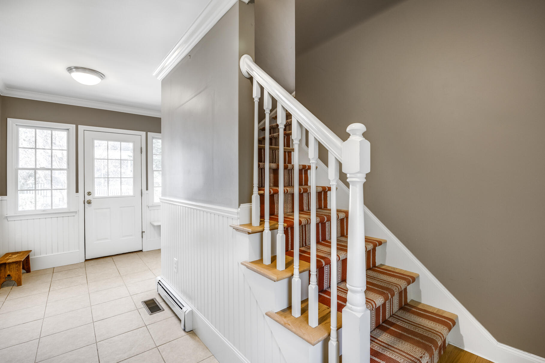 25 Blanid Road Osterville, MA 02655 - Photo 23 of 27 a view of entryway and hall with wooden floor