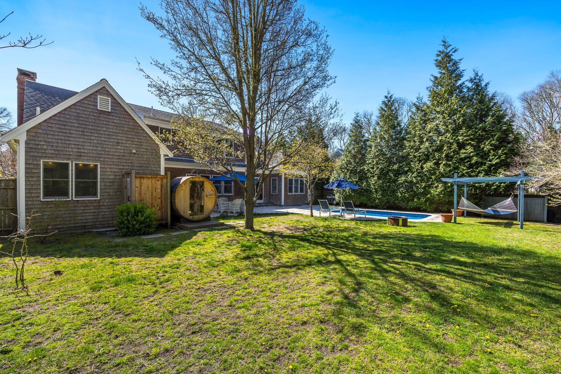 25 Blanid Road Osterville, MA 02655 - Photo 3 of 27 a view of a house with a yard