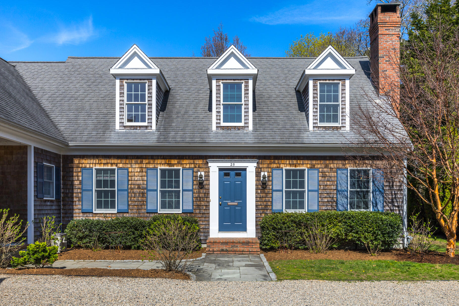 25 Blanid Road Osterville, MA 02655 - Photo 7 of 27 a front view of a house with yard