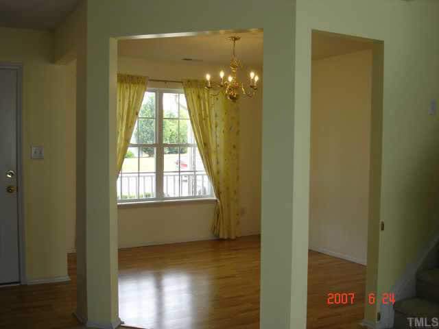 4445 Whatley Lane Raleigh, NC 27604 - Photo 6 of 9 Dining Room with upgraded hardwood floors