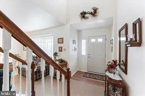 a view of entryway and hall