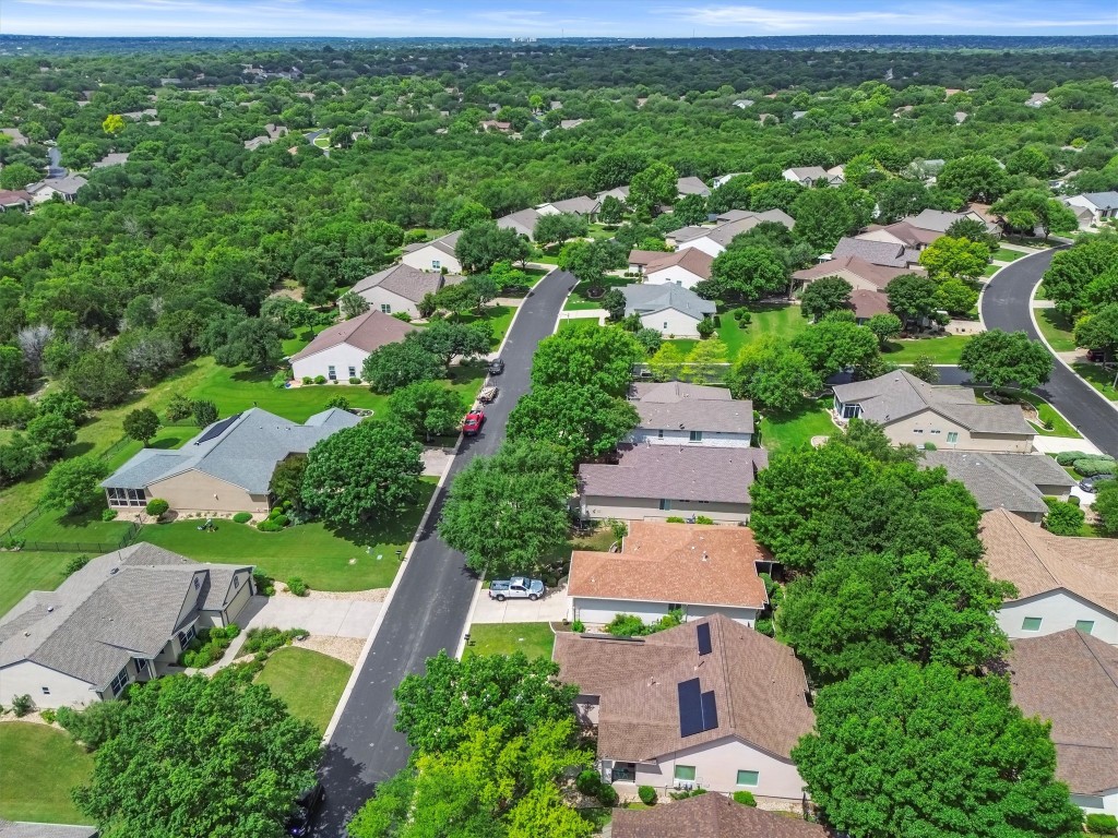409 Rio Grande Loop Georgetown, TX 78633 - Photo 34 of 38 an aerial view of a house with a yard