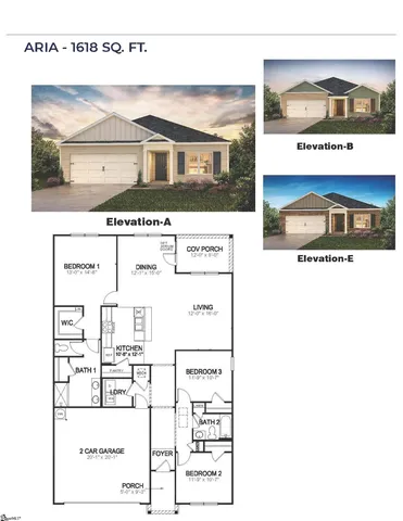 $257,900 | 206 Pristine Drive, Greenwood, SC 29646