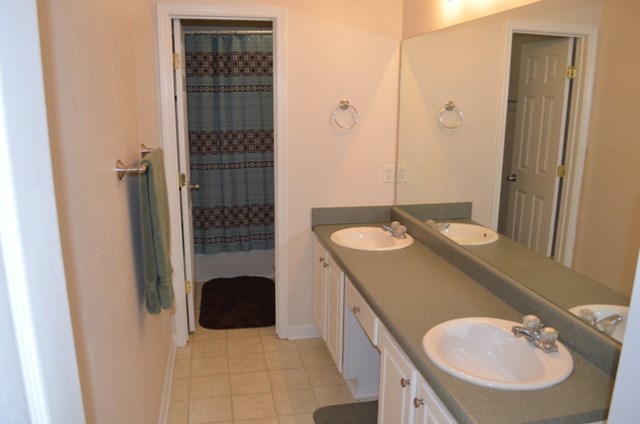 199 Orchard Ridge Drive Forsyth, GA 31029 - Photo 14 of 21 a bathroom with a sink and a mirror