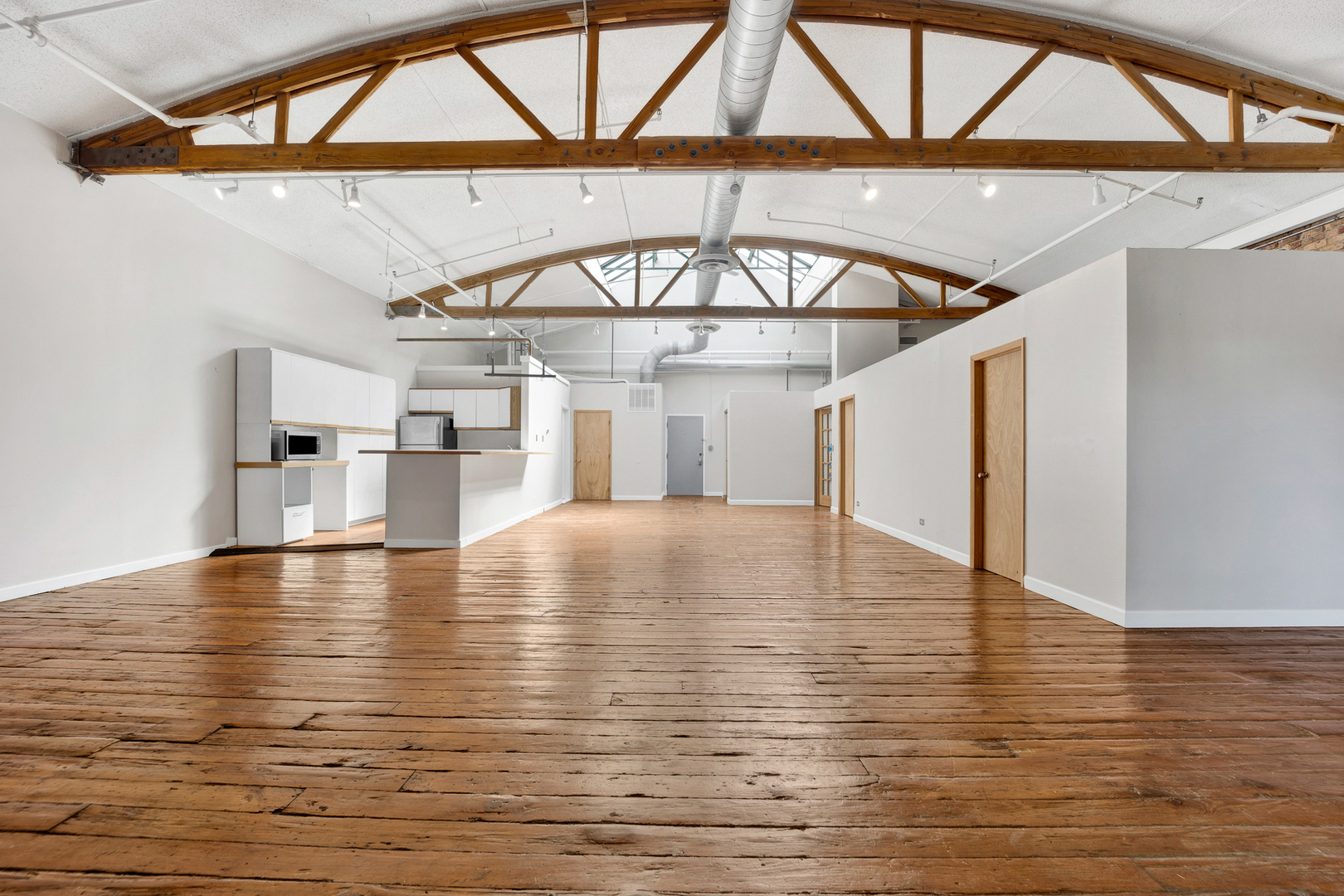 1617 South Michigan Avenue, Unit 202 Chicago, IL 60616 - Photo 4 of 14 a view of room with wooden floor