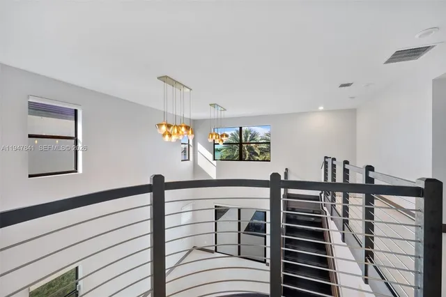 a view of entryway and hall