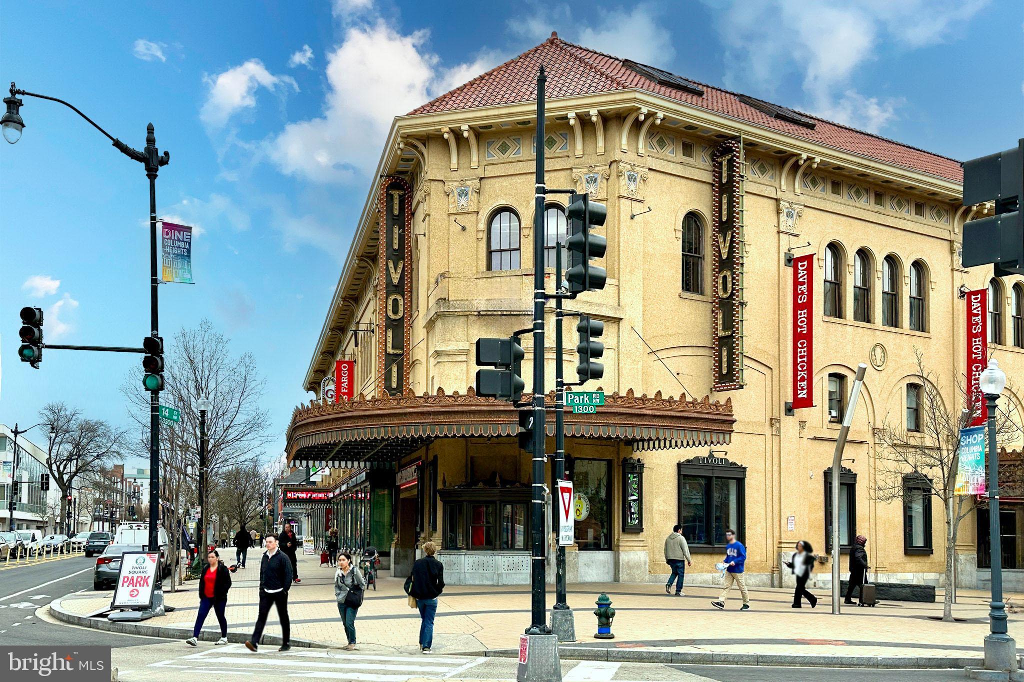 1451 Park Road Northwest, Unit 104 Washington, DC 20010 - Photo 16 of 28 a view of a building with a street