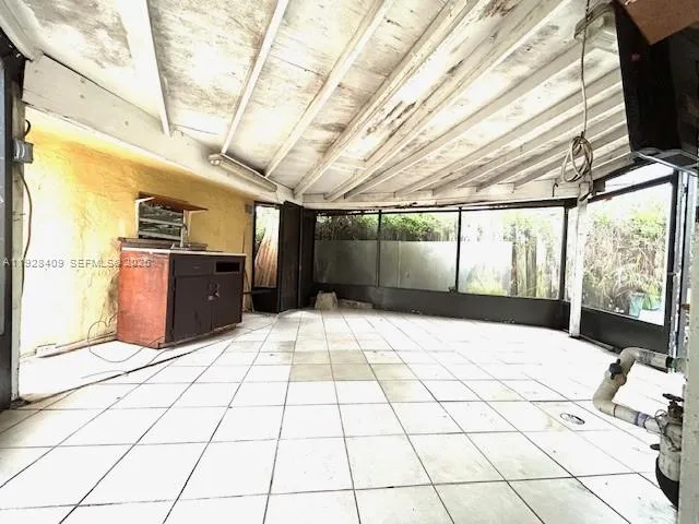 a very nice looking room with a large window