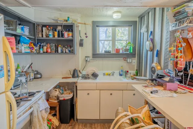 a room with furniture and a window