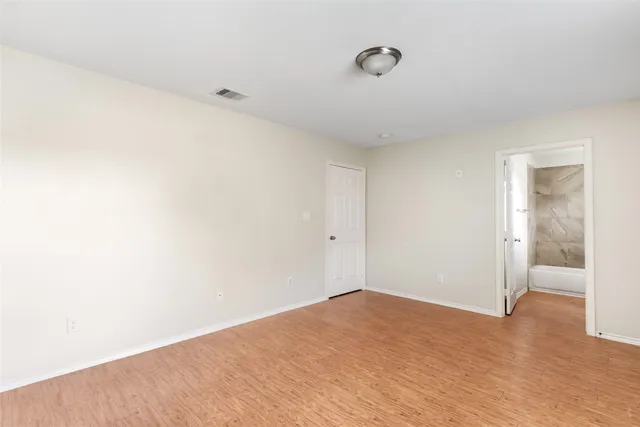 a view of empty room