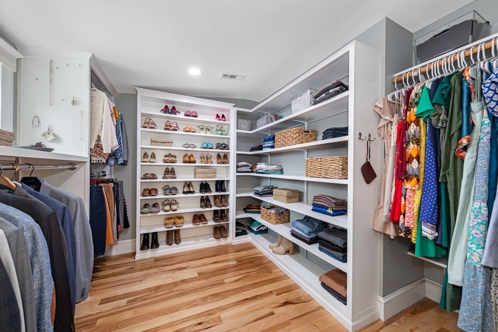 6 Storey Avenue Newburyport, MA 01950 - Photo 24 of 41 a view of walk in closet with clothes and shoes
