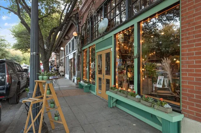 a view of outdoor space with seating area