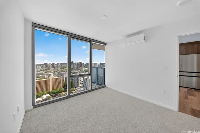 a view of a room with window