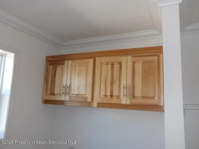 a view of front door