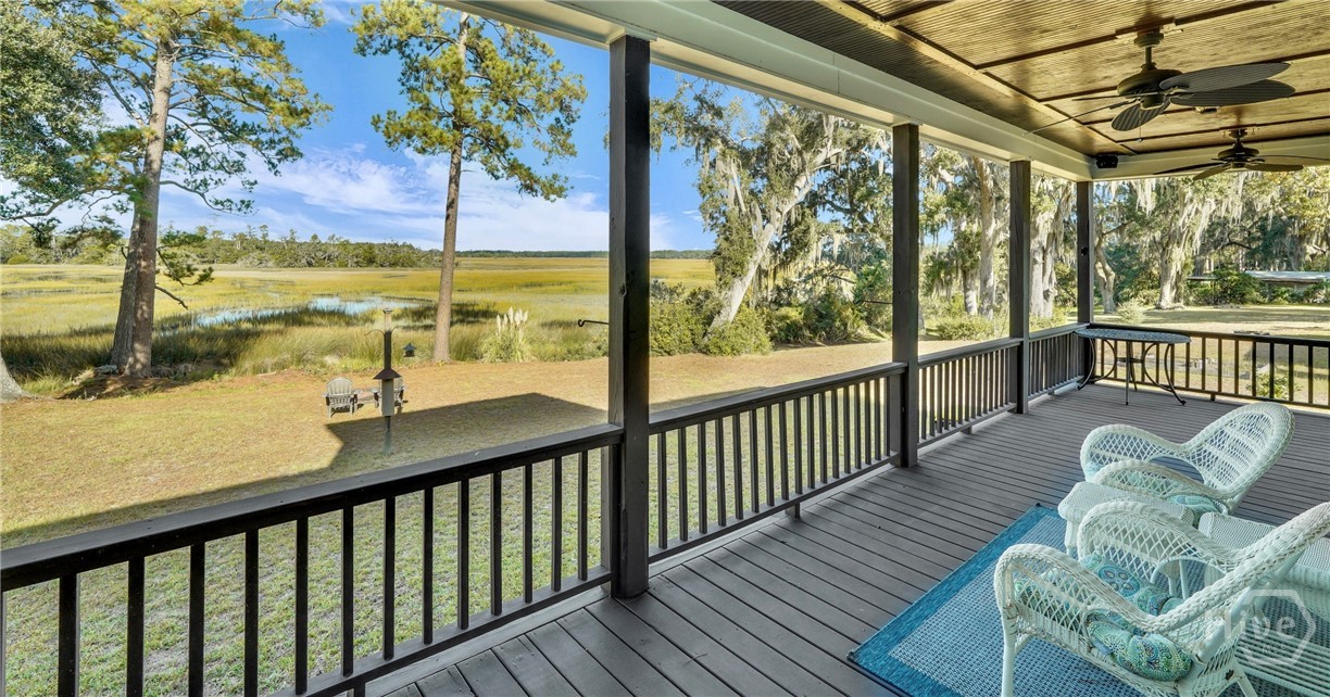 1261 Otter Slide Loop Townsend, GA 31331 - Photo 10 of 47 Fantastic backporch!