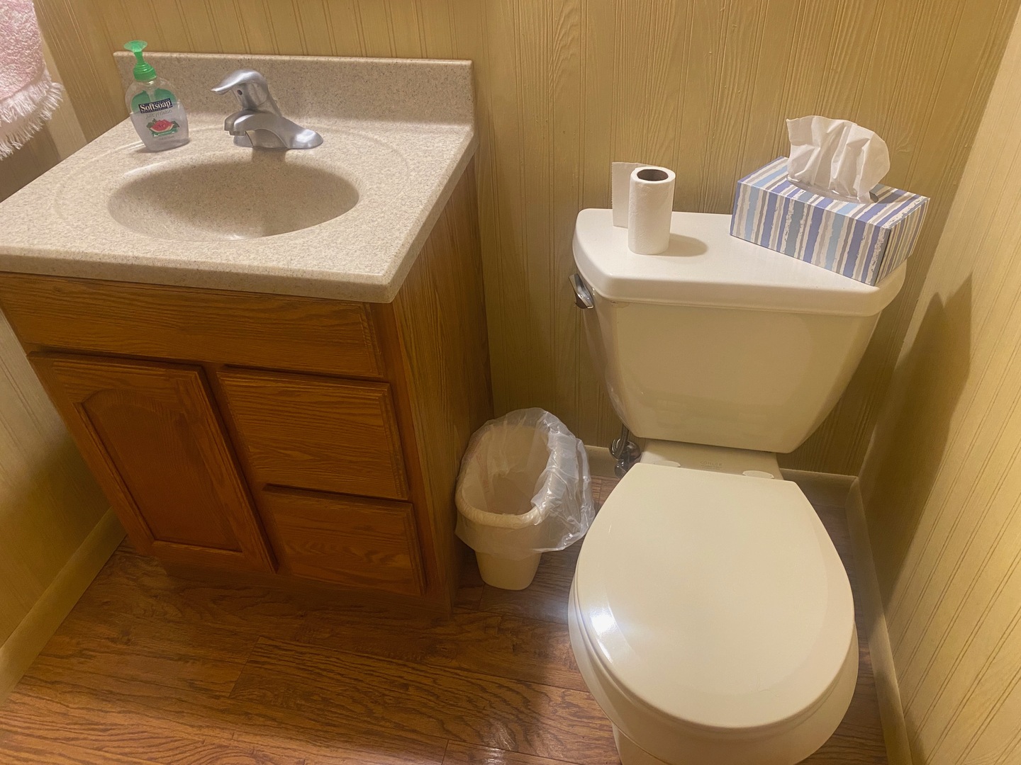 3898 East 739th Road Triumph, IL 61371 - Photo 25 of 41 a bathroom with a toilet and a sink