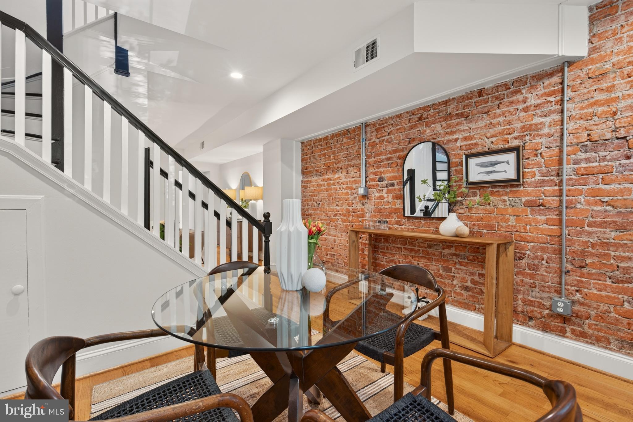 236 Warren Street Northeast Washington, DC 20002 - Photo 5 of 39 Exposed Brick