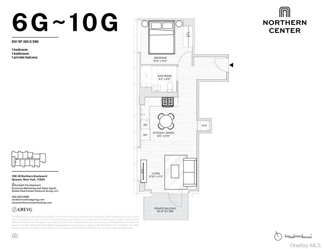 138-18 Northern Boulevard, Unit 10G Queens, NY 11354 - Photo 11 of 11 a picture of a bench in a white building
