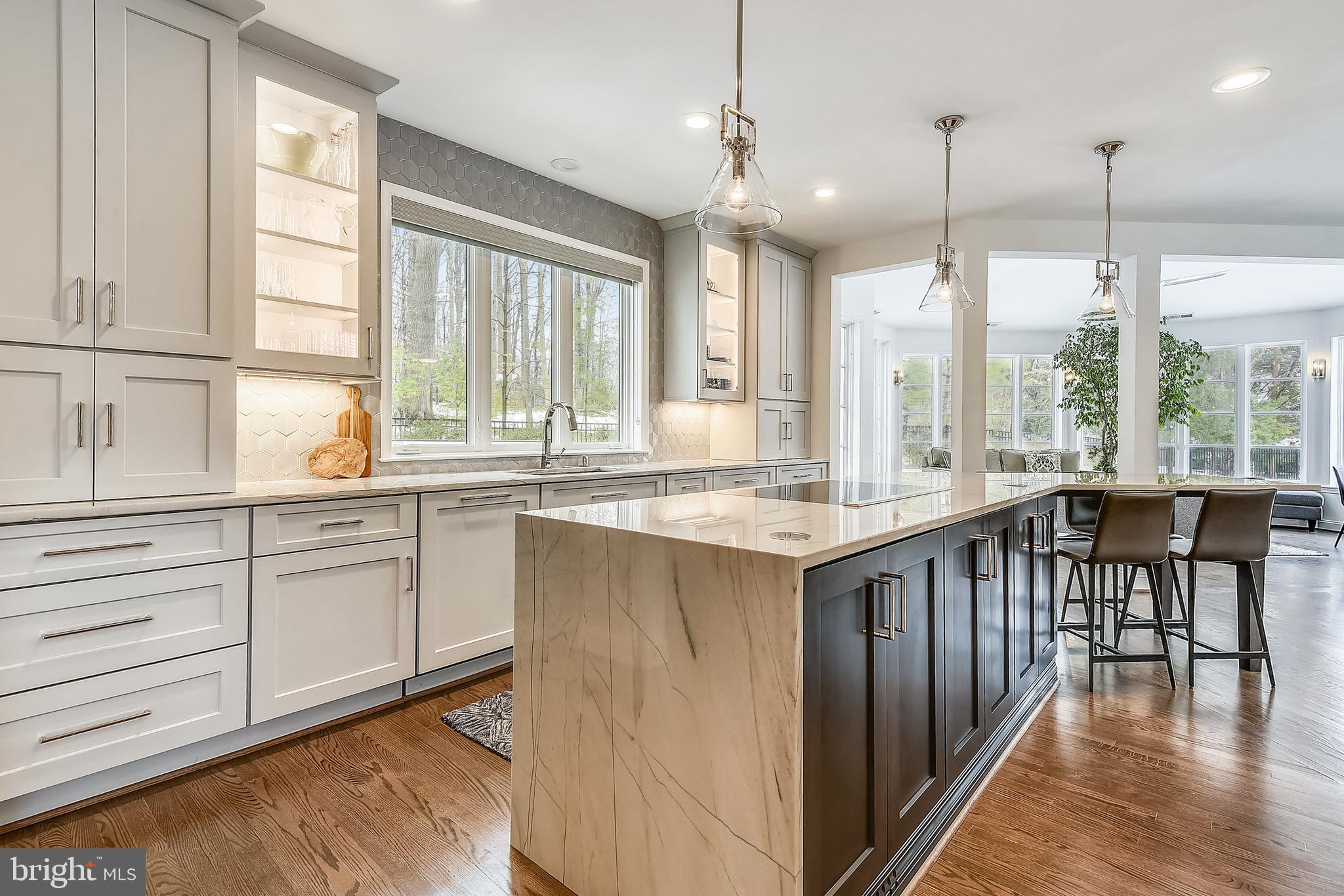 8907 Burdette Road Bethesda, MD 20817 - Photo 16 of 48 Gourmet Chef's Kitchen