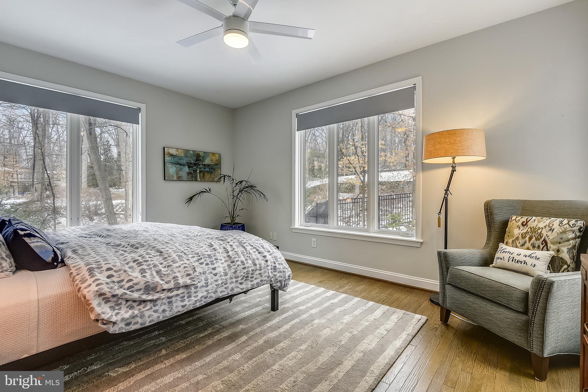 8907 Burdette Road Bethesda, MD 20817 - Photo 25 of 48 Main Level En-Suite Bedroom