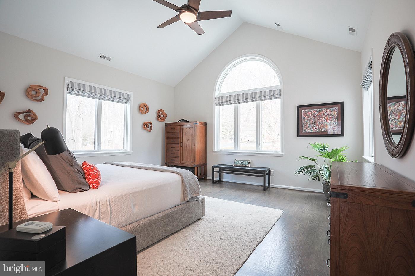 8907 Burdette Road Bethesda, MD 20817 - Photo 31 of 48 Owner's Suite with Cathedral Ceilings