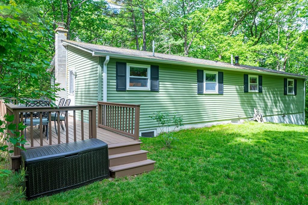 9 Holden Road Shirley, MA 01464 - Photo 38 of 42 a view of a house with backyard and a deck