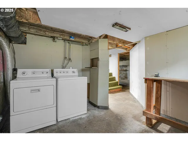 a room with furniture