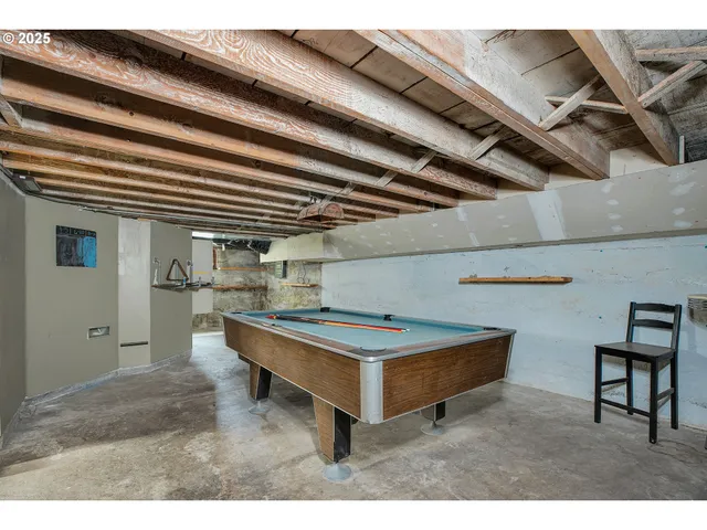 a view of backyard with a deck