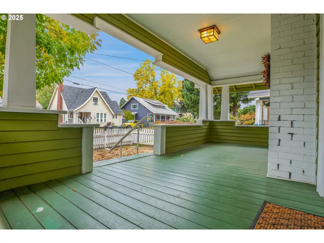 a view of outdoor space and deck