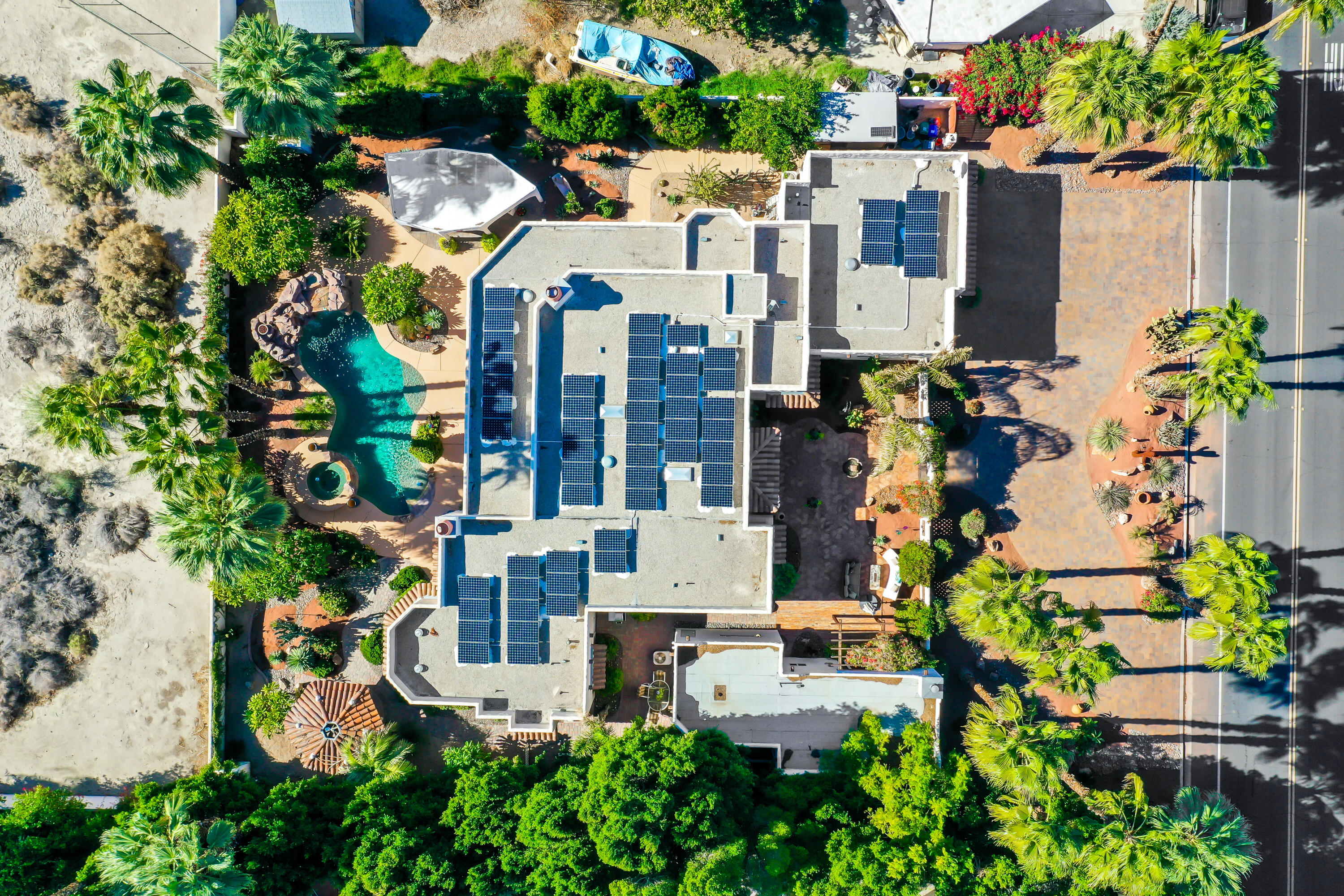 72447 Magnesia Falls Drive Rancho Mirage, CA 92270 - Photo 50 of 50 a aerial view of multiple house