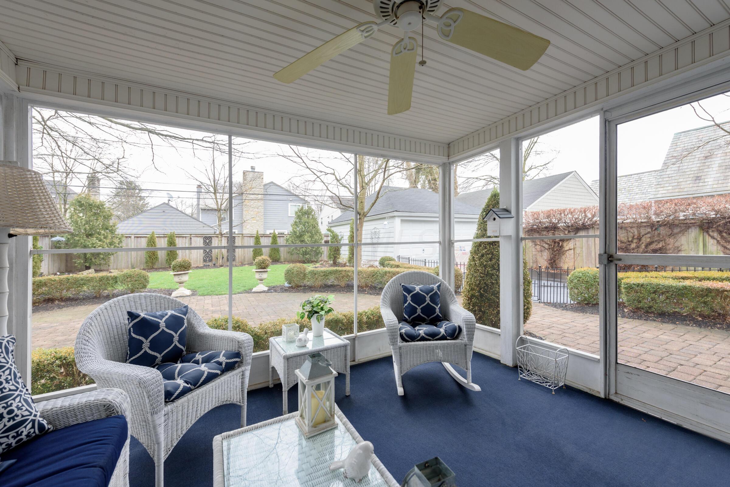 2574 Wexford Road Columbus, OH 43221 - Photo 28 of 35 Screened in porch.
