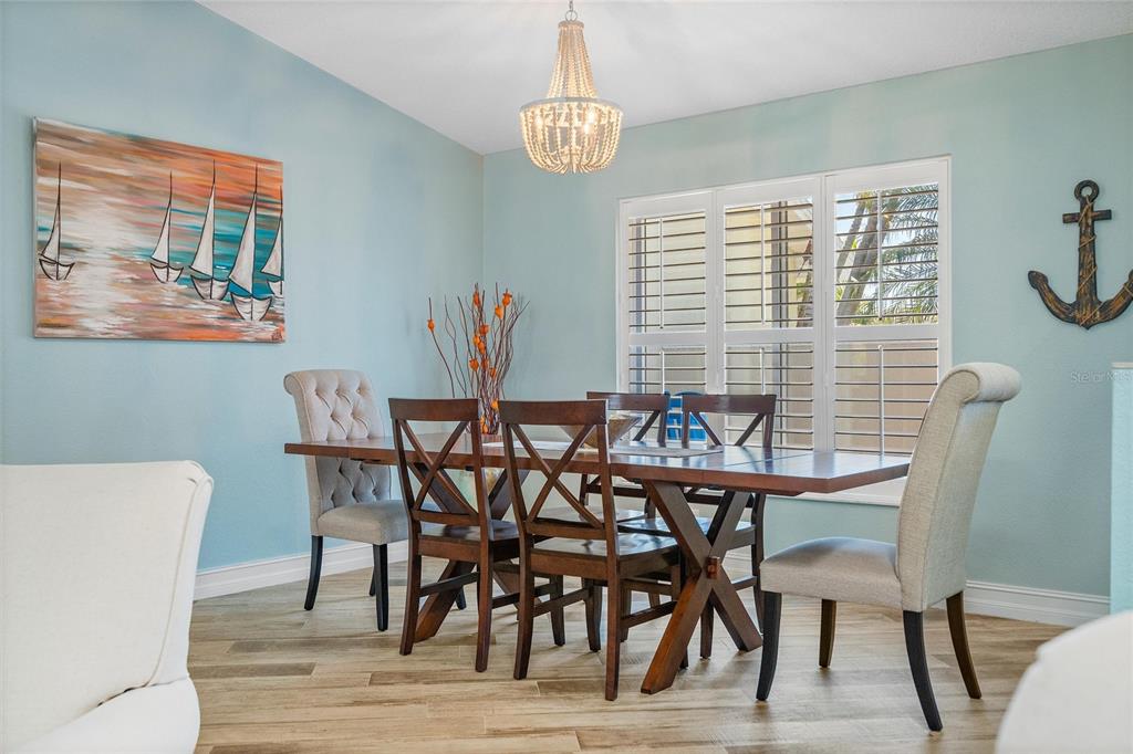 725 Monte Cristo Boulevard Tierra Verde, FL 33715 - Photo 41 of 63 a view of a dining room with furniture window and outside view