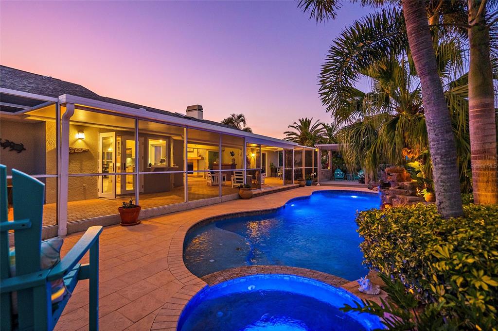 725 Monte Cristo Boulevard Tierra Verde, FL 33715 - Photo 55 of 63 a view of swimming pool with outdoor seating
