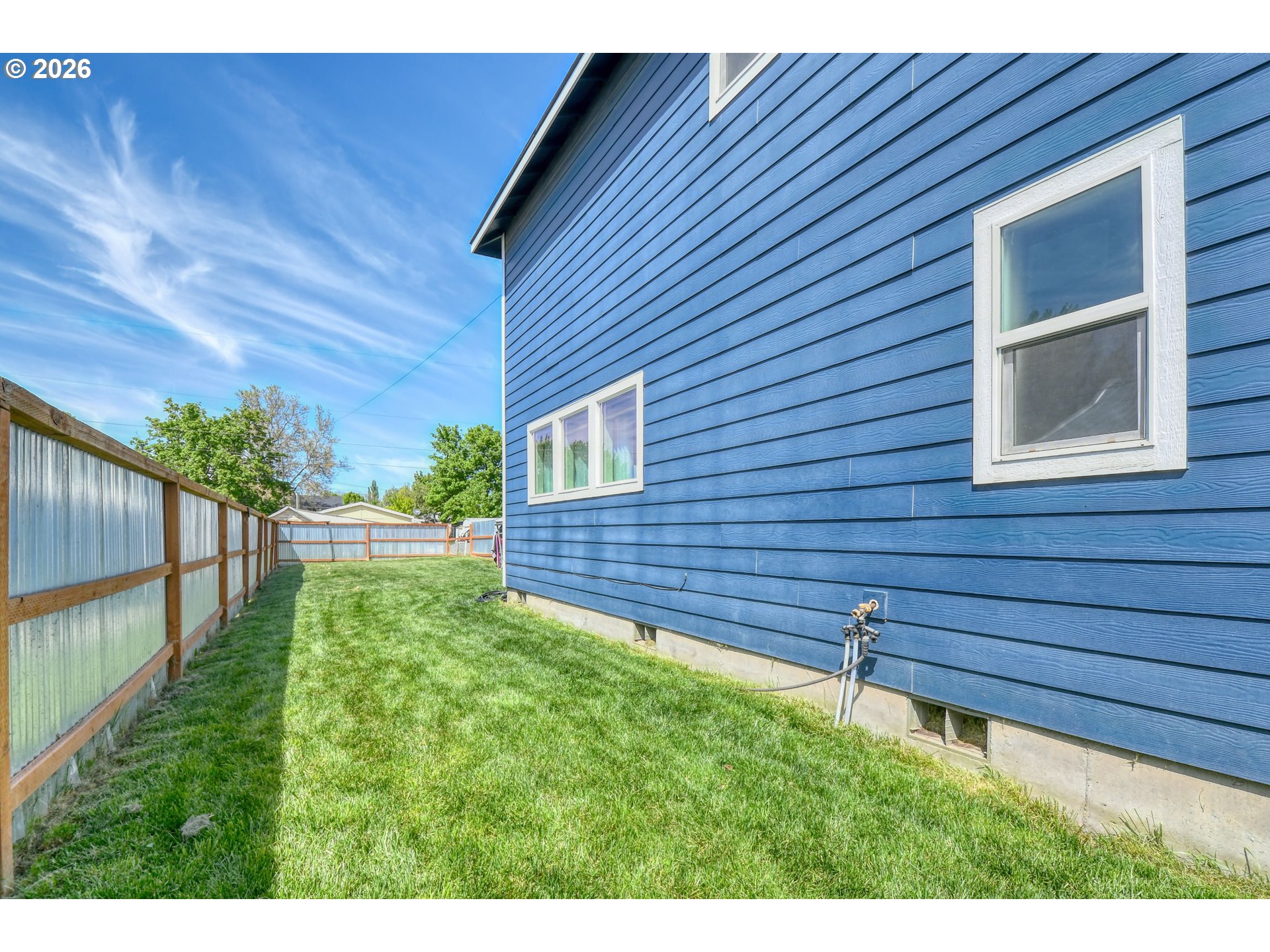 233 East Jefferson Street Athena, OR 97813 - Photo 32 of 36 a view of backyard with a garden