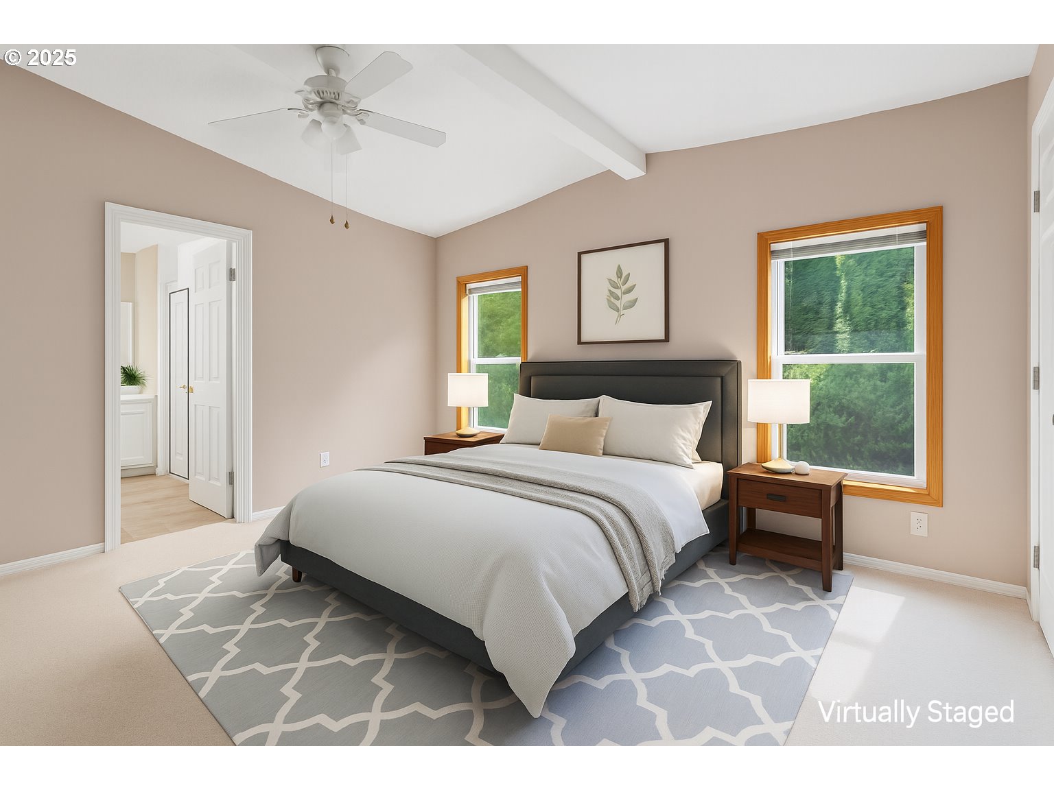 17629 Northwest Shady Fir Loop Beaverton, OR 97006 - Photo 26 of 27 a bedroom with a bed and a window