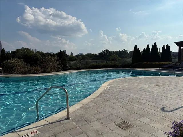 a view of a terrace with chairs