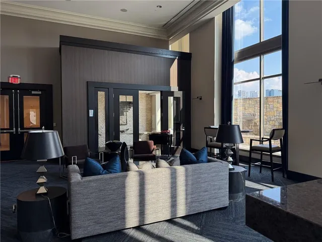 a kitchen with a stove and a cabinets