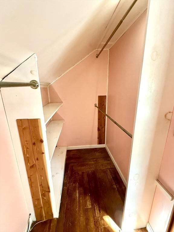 8 Union Road Wales, MA 01081 - Photo 29 of 37 a view of walk in closet with wooden floor