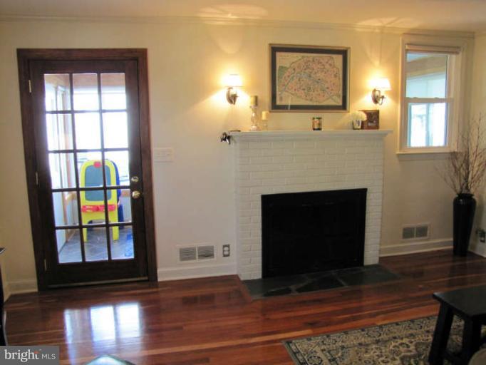 507 Denham Road Rockville, MD 20851 - Photo 5 of 20 living Room fireplace
