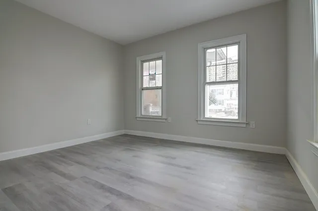 wooden floor in an empty room