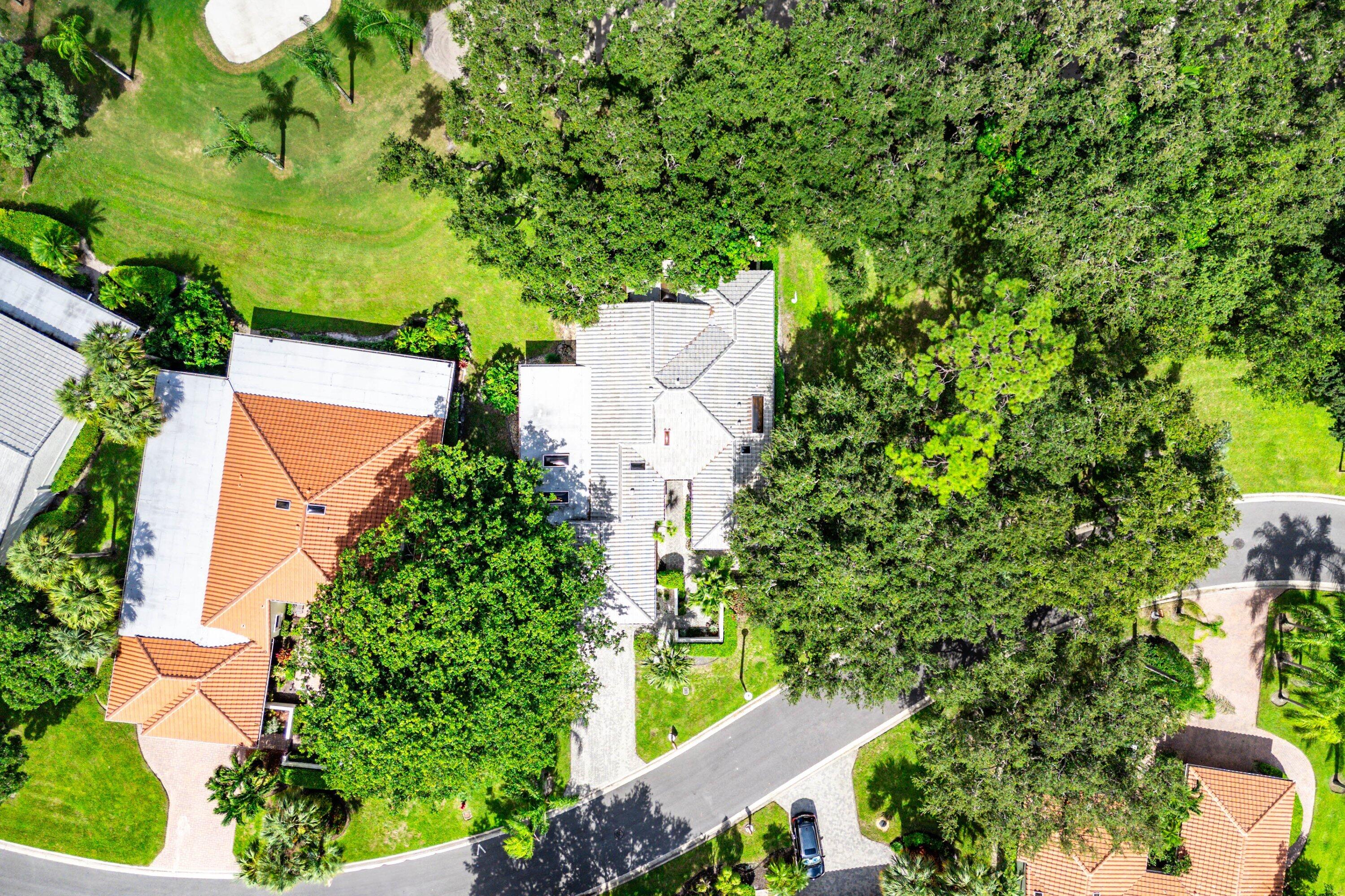 30 Hampshire Lane Boynton Beach, FL 33436 - Photo 53 of 84 an aerial view of a house with a yard