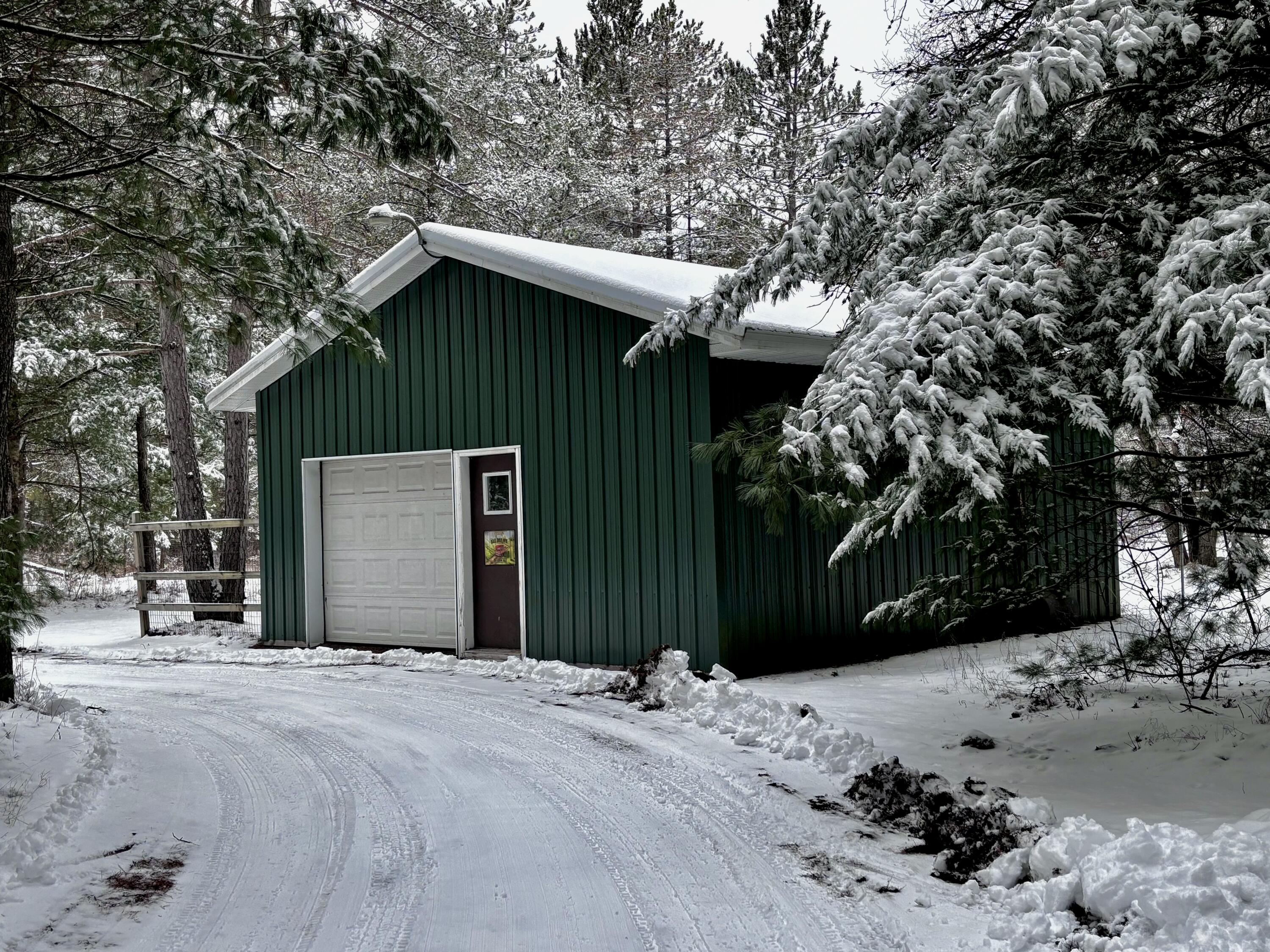 3728 South Merrillville Road Baldwin, MI 49304 - Photo 2 of 22 Garage